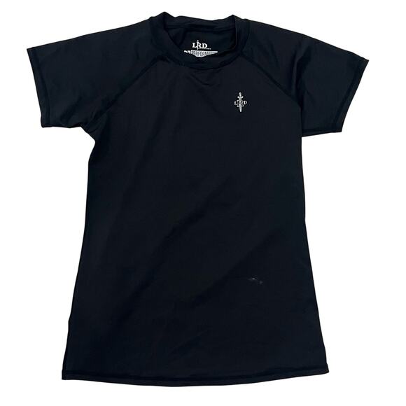 LRD Performance Women's MD Black Rash Guard UPF 50 Active Swim Shirt - Picture 1 of 4